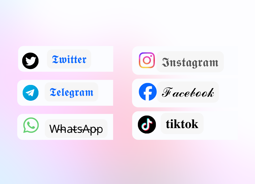 Fancy Font Generator - Copy and Paste Stylish Fonts for Instagram TikTok WhatsApp